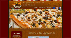 Desktop Screenshot of olympiangrill.com